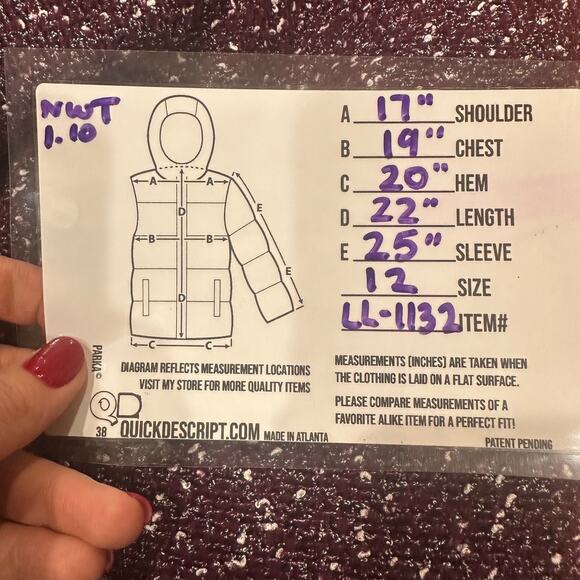 NWT $595 rag & bone Wool Blend Burgundy Valerie Tweed Blazer, Sz 12 (LL-1132) - Picture 13 of 13